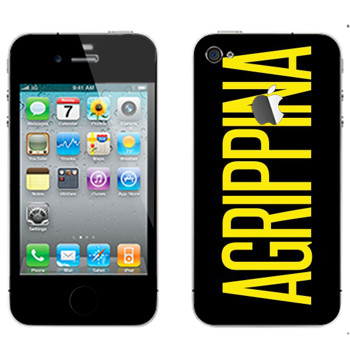   «Agrippina»   Apple iPhone 4