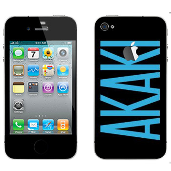  «Akaki»   Apple iPhone 4