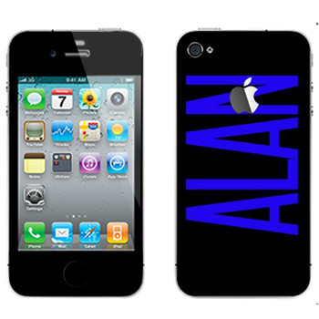   «Alan»   Apple iPhone 4