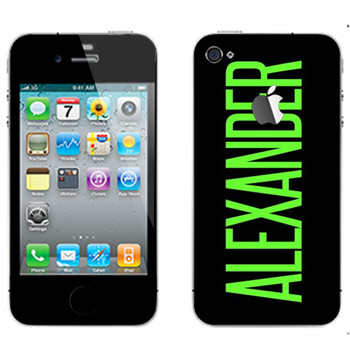   «Alexander»   Apple iPhone 4