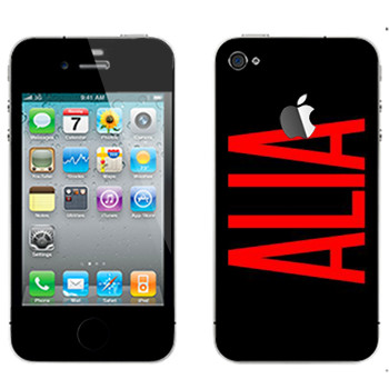   «Alia»   Apple iPhone 4