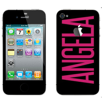   «Angela»   Apple iPhone 4