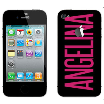   «Angelina»   Apple iPhone 4