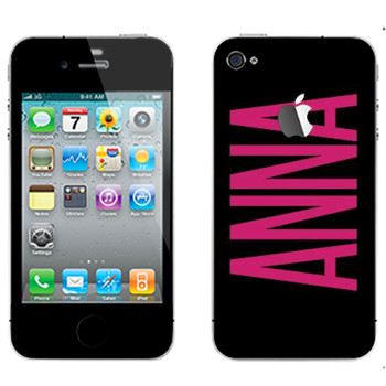   «Anna»   Apple iPhone 4