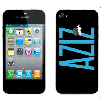   «Aziz»   Apple iPhone 4