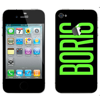  «Boris»   Apple iPhone 4
