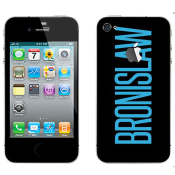   «Bronislaw»   Apple iPhone 4