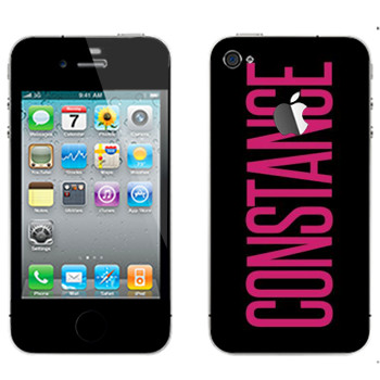   «Constance»   Apple iPhone 4