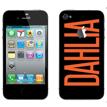   «Dahlia»   Apple iPhone 4