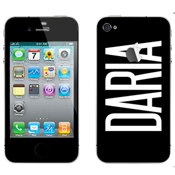   «Daria»   Apple iPhone 4