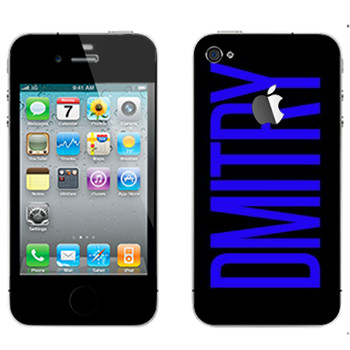   «Dmitry»   Apple iPhone 4