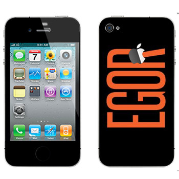   «Egor»   Apple iPhone 4
