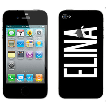   «Elina»   Apple iPhone 4