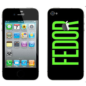   «Fedor»   Apple iPhone 4