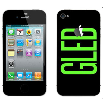   «Gleb»   Apple iPhone 4