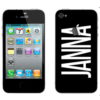   «Janna»   Apple iPhone 4