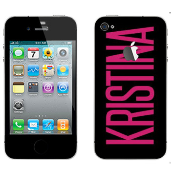   «Kristina»   Apple iPhone 4