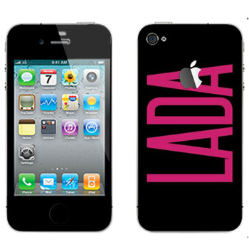   «Lada»   Apple iPhone 4