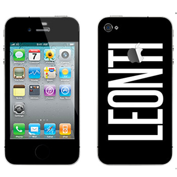   «Leonti»   Apple iPhone 4