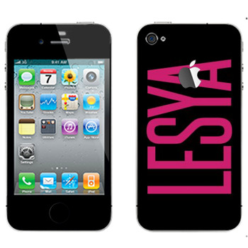   «Lesya»   Apple iPhone 4