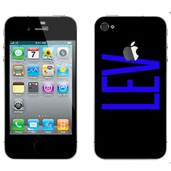   «Lev»   Apple iPhone 4