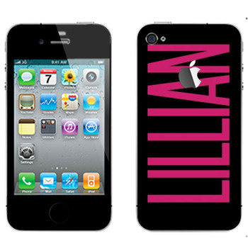   «Lillian»   Apple iPhone 4