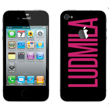   «Ludmila»   Apple iPhone 4