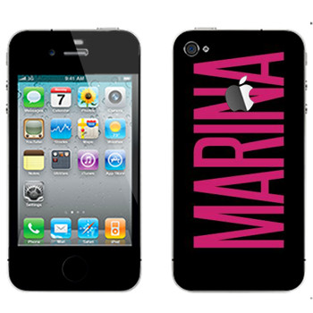   «Marina»   Apple iPhone 4