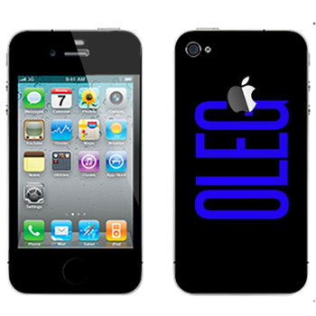   «Oleg»   Apple iPhone 4
