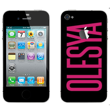   «Olesya»   Apple iPhone 4