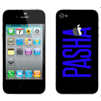   «Pasha»   Apple iPhone 4