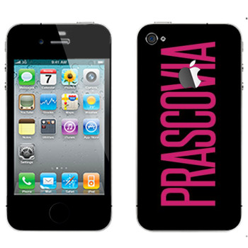   «Prascovia»   Apple iPhone 4