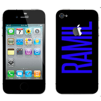   «Ramil»   Apple iPhone 4