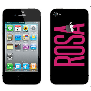   «Rosa»   Apple iPhone 4