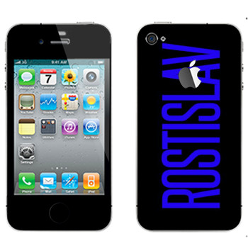   «Rostislav»   Apple iPhone 4