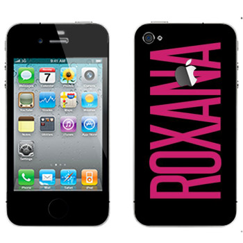   «Roxana»   Apple iPhone 4