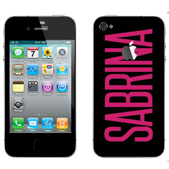   «Sabrina»   Apple iPhone 4