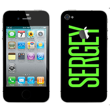   «Sergey»   Apple iPhone 4