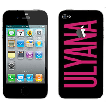   «Ulyana»   Apple iPhone 4
