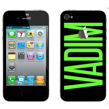   «Vadim»   Apple iPhone 4
