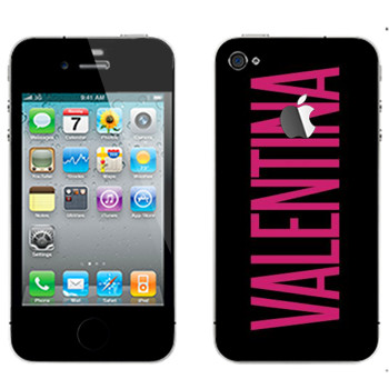   «Valentina»   Apple iPhone 4