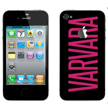   «Varvara»   Apple iPhone 4