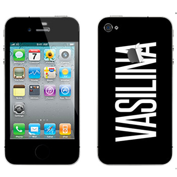   «Vasilina»   Apple iPhone 4