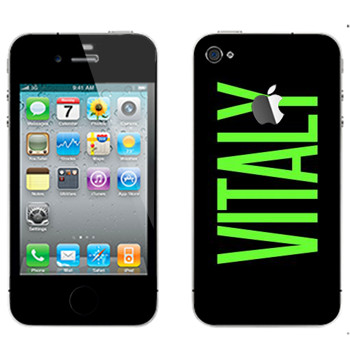   «Vitaly»   Apple iPhone 4