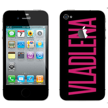   «Vladlena»   Apple iPhone 4