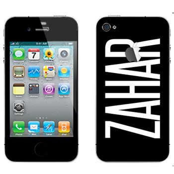   «Zahar»   Apple iPhone 4