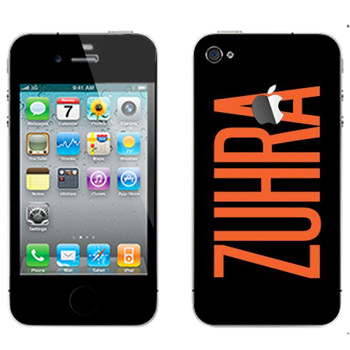   «Zuhra»   Apple iPhone 4