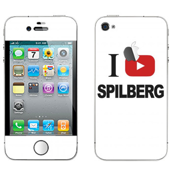   «I love Spilberg»   Apple iPhone 4