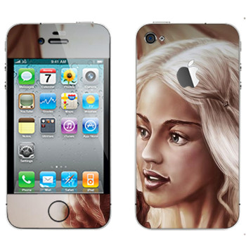   «Daenerys Targaryen - Game of Thrones»   Apple iPhone 4