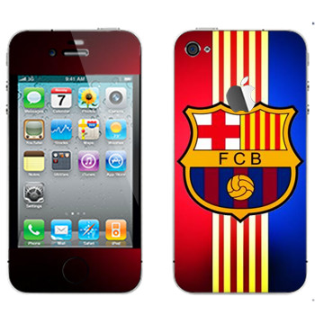   «Barcelona stripes»   Apple iPhone 4